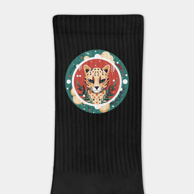 Ocelot in Ornament, Love Cats by logiamerch