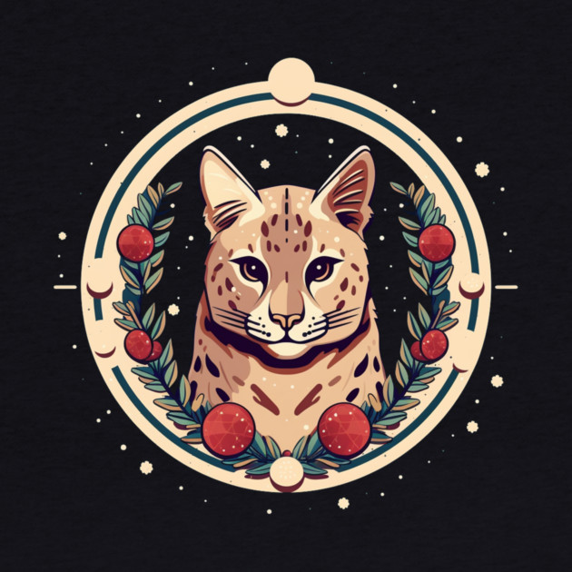 Ocelot in Ornament, Love Cats by logiamerch