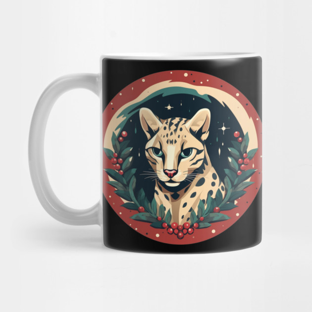 Ocelot in Ornament, Love Cats by logiamerch