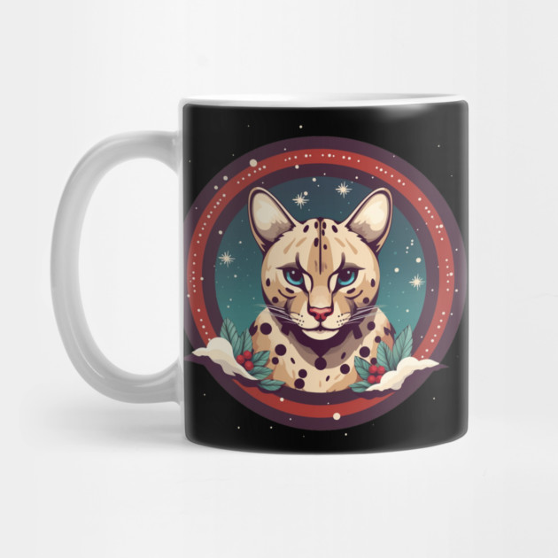 Ocelot in Ornament, Love Cats by logiamerch