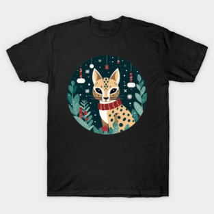 Ocelot in Ornament, Love Cats T-Shirt