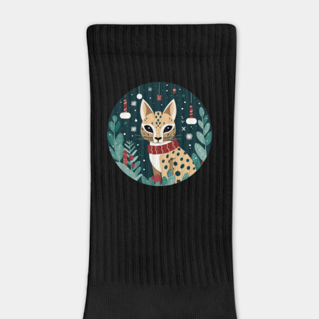 Ocelot in Ornament, Love Cats by logiamerch