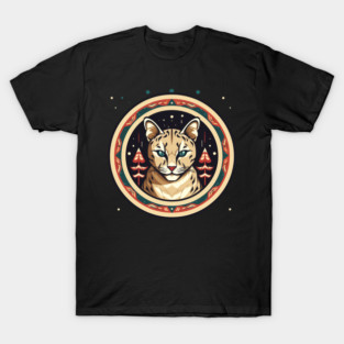 Ocelot in Ornament, Love Cats T-Shirt