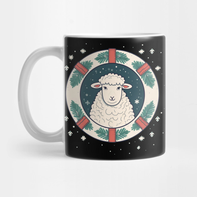 Sheep in Ornament, Love Farm Animals by logiamerch