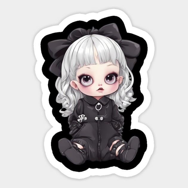 Kawaii Goth Magnet by animegirlnft