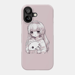 Kawaii Anime Girlfriend Phone Case