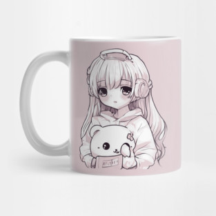 Kawaii Anime Girlfriend Mug