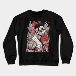 Zombies in China Crewneck Sweatshirt