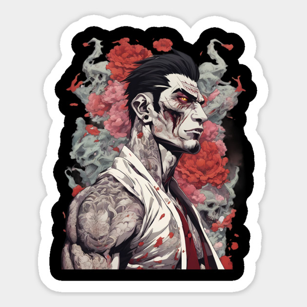 Zombies in China Magnet by animegirlnft