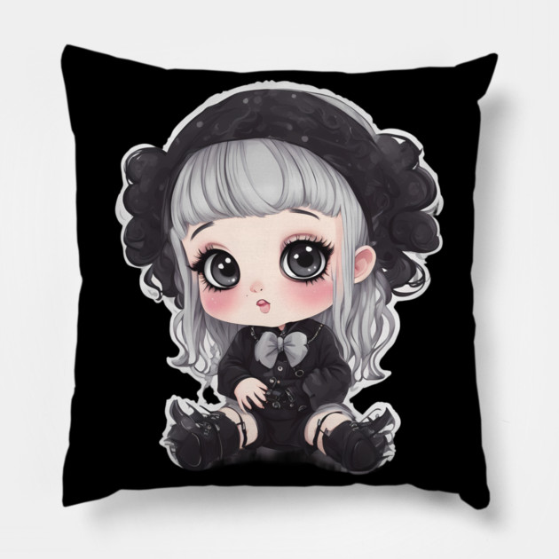 Emo Punk Pillow by animegirlnft