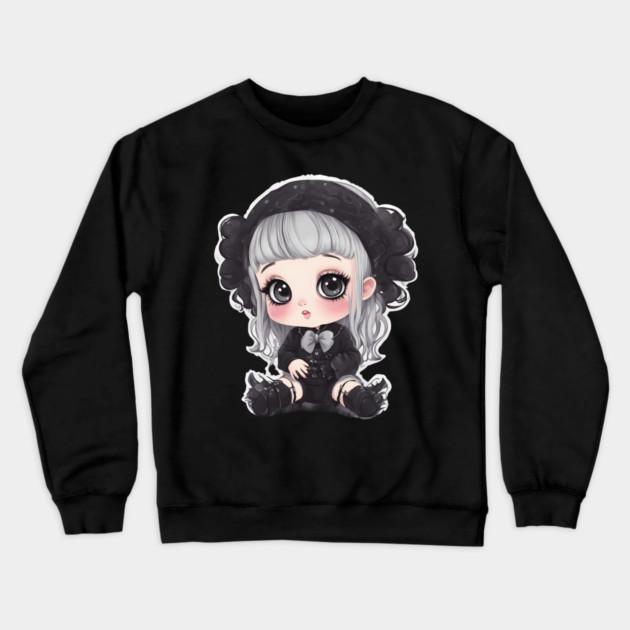 Emo Punk Crewneck Sweatshirt by animegirlnft