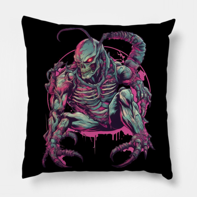 Monster Creature Pillow by animegirlnft