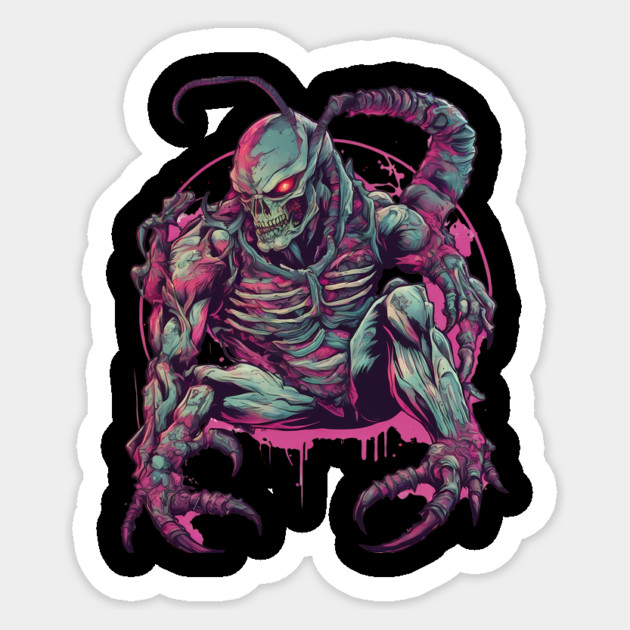 Monster Creature Sticker by animegirlnft