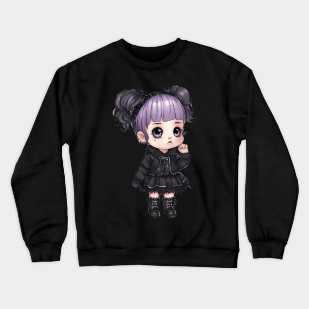 Lost Girl Crewneck Sweatshirt by animegirlnft
