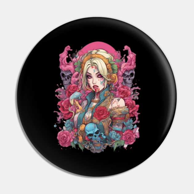 Hard Core Pin by animegirlnft