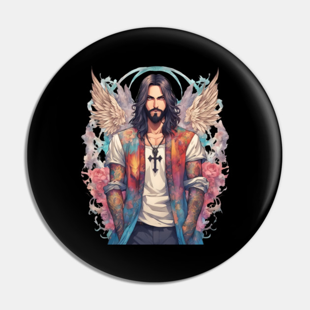 Black Jesus Pin by animegirlnft