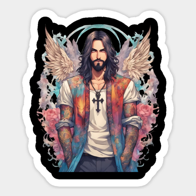 Black Jesus Magnet by animegirlnft