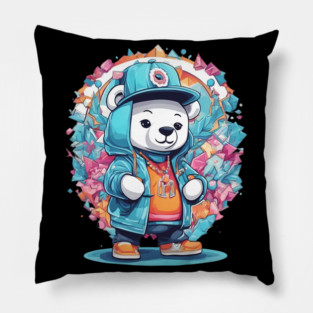 DJ Bear Pillow