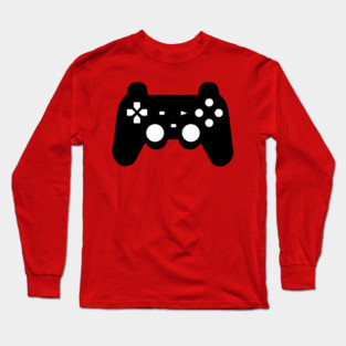 Playstation 2 Controller - black Long Sleeve T-Shirt