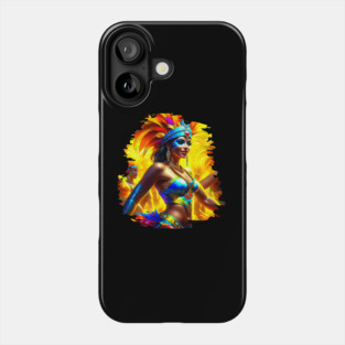 Brazilian Carnival Dancer Phone Case