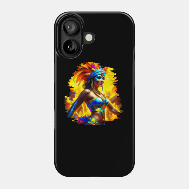 Brazilian Carnival Dancer Phone Case by HolidayBug