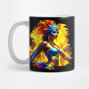 Brazilian Carnival Dancer Mug