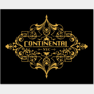 Continental - John Wick Hotel Posters and Art