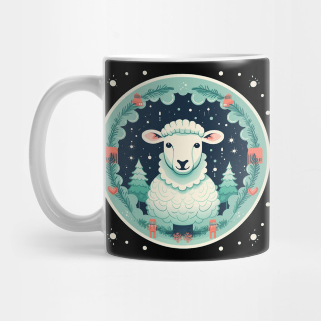 Sheep in Ornament, Love Farm Animals by logiamerch