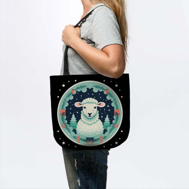 Sheep in Ornament, Love Farm Animals by logiamerch