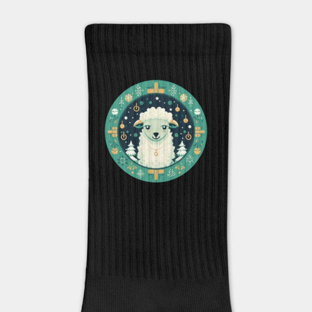 Sheep in Ornament, Love Farm Animals by logiamerch