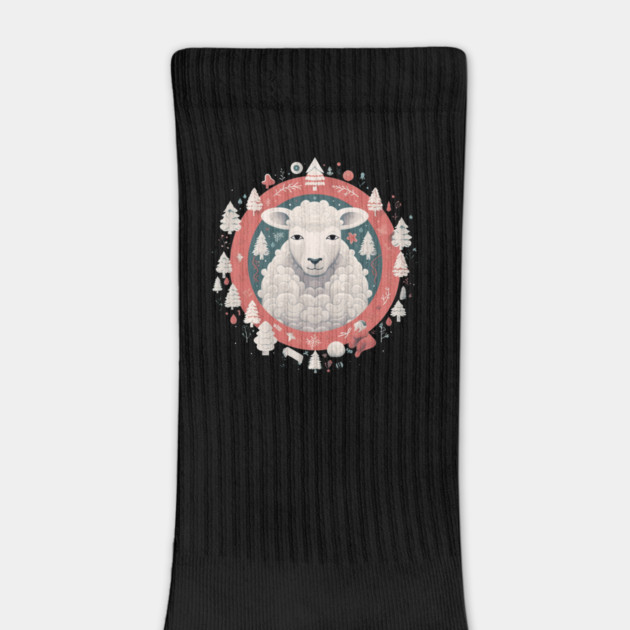 Sheep in Ornament, Love Farm Animals by logiamerch