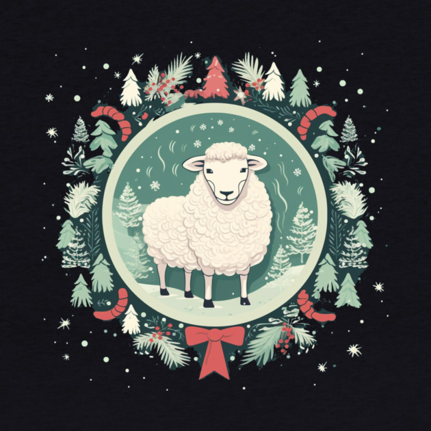 Sheep in Ornament, Love Farm Animals by logiamerch