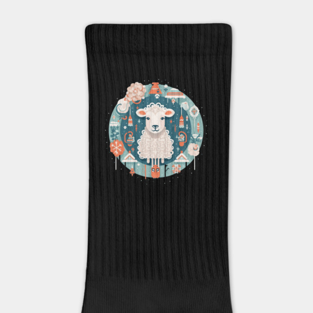 Sheep in Ornament, Love Farm Animals by logiamerch