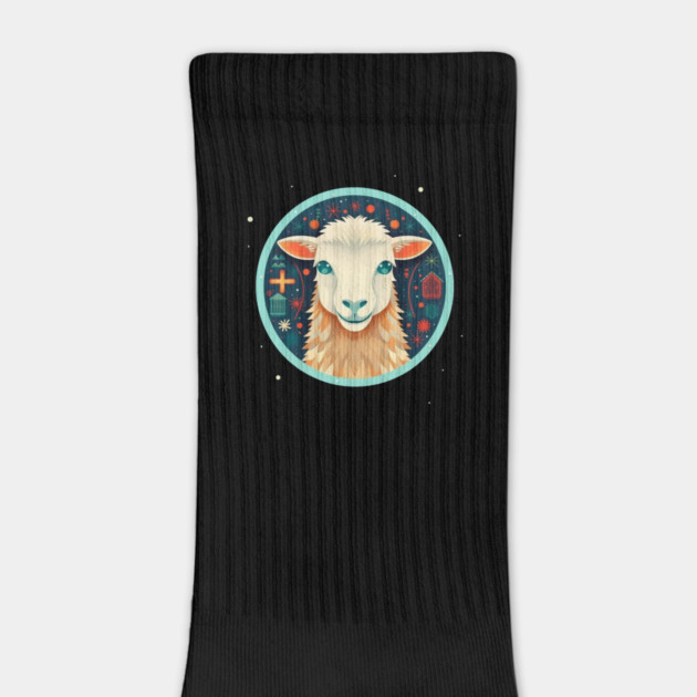 Sheep in Ornament, Love Farm Animals by logiamerch