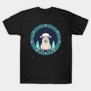 Sheep in Ornament, Love Farm Animals T-Shirt