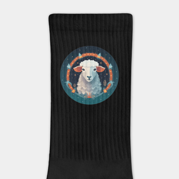 Sheep in Ornament, Love Farm Animals by logiamerch