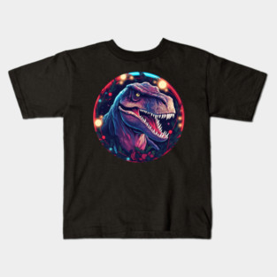 T rex in Ornament, Love Dinosaurs Kids T-Shirt
