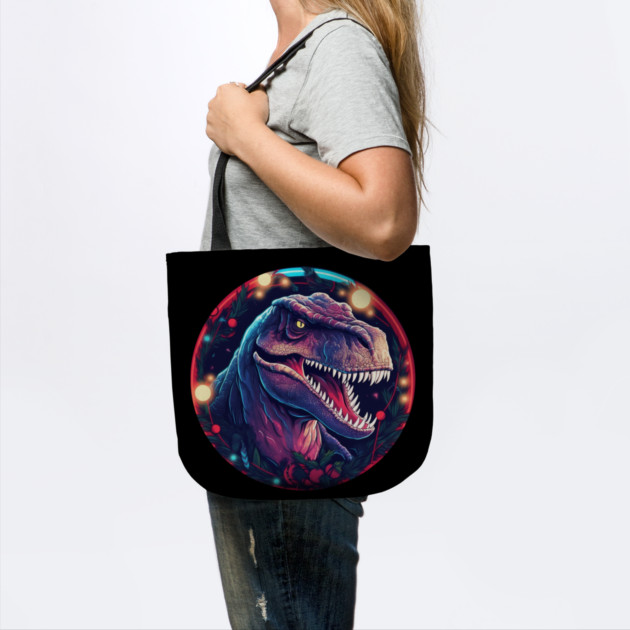 T rex in Ornament, Love Dinosaurs by logiamerch