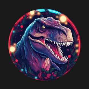 T rex in Ornament, Love Dinosaurs T-Shirt