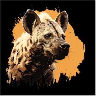 hyena Posters and Art
