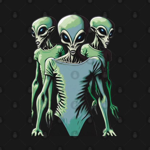 Alien Abductees by Pixel Threads 