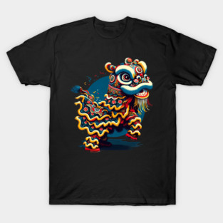 Lion Dance, Colors of the Traditional Lion Dance T-Shirt