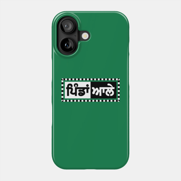 Pindan aale - Villagers -pinda wale Phone Case by PUNJABISTYL