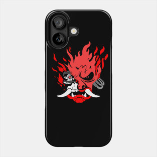 cyberpunk red Phone Case