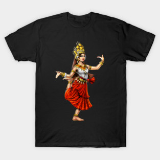 Khmer Cambodian Apsara Dancer T-Shirt
