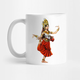Khmer Cambodian Apsara Dancer Mug