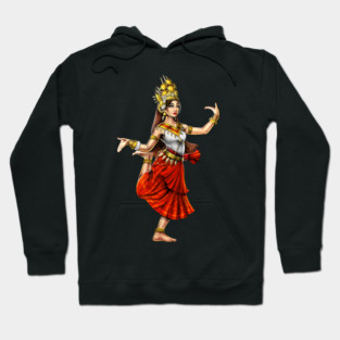 Khmer Cambodian Apsara Dancer Hoodie