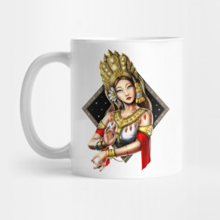 Cambodian Khmer Apsara Dancer Mug