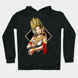 Cambodian Khmer Apsara Dancer Hoodie