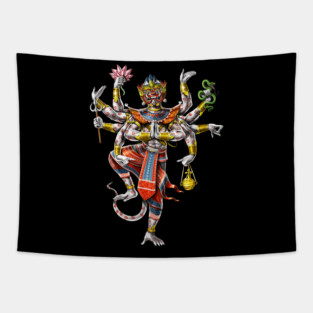 Cambodian Khmer Hanuman Tapestry